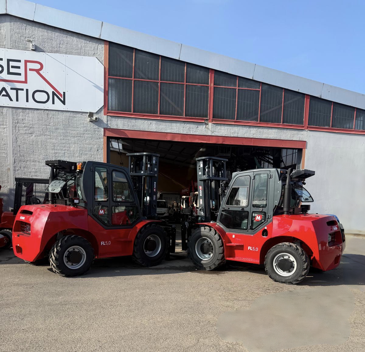Geländestapler Magni 5t FL50 Diesel 4x4